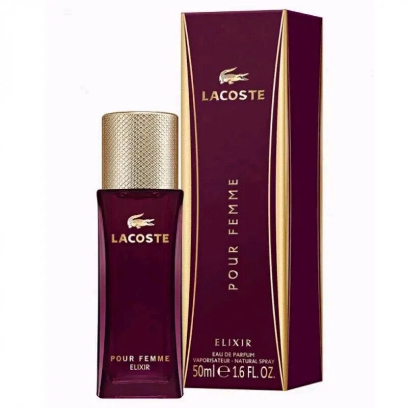 Lacoste pour femme Elixir, 50 мл Lacoste. Lacoste pour femme EDP (50 мл). Lacoste pour femme EDP 50 ml. Lacoste pour femme 50 мл.