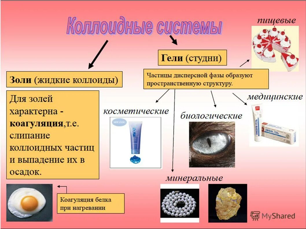 Частицы дисперсной фазы
