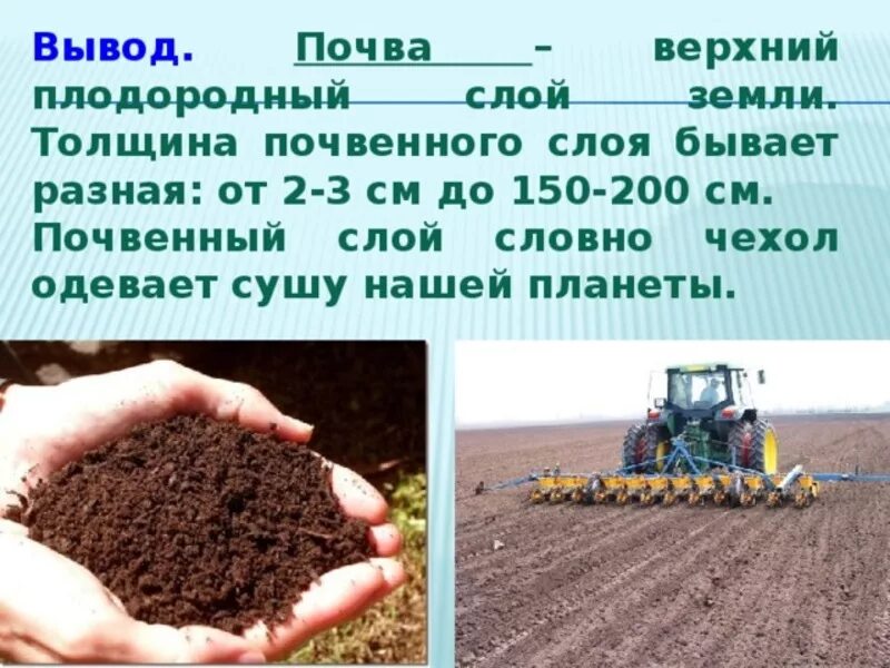 Почва вывод. Плодородный слой почвы. Грунт верхний слой. Почва это верхний плодородный слой земли. Какая почва менее плодородна