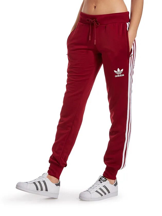 Adidas Originals Red штаны. Adidas Originals SST Pants Burgundy. Красные треники адидас. Tracksuit adidas женский.