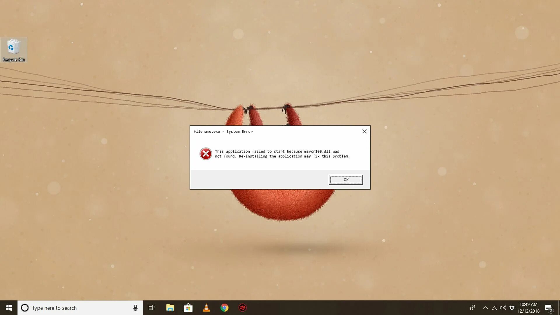 Pixiewps executable not found. Noescape.exe. application not found. ошибка msvcr100.dll. картинки ошибки в системе windows.