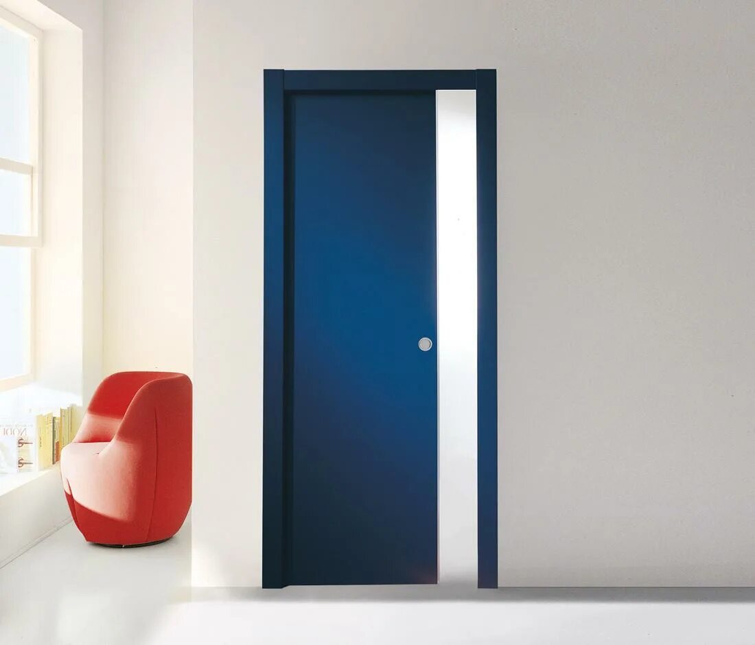 Синяя дверь. Tre p tre piu двери. Синие межкомнатные двери. Раздвижные двери синие.