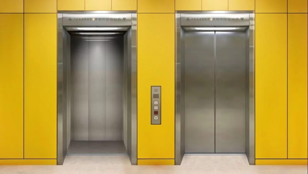 Open elevator
