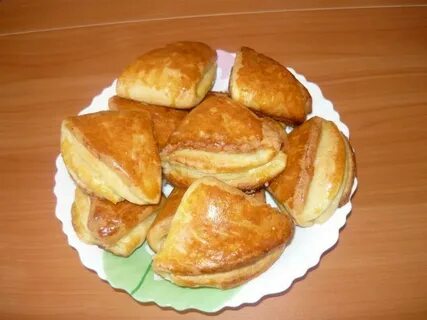 Печенье с творогом треугольники пошаговый