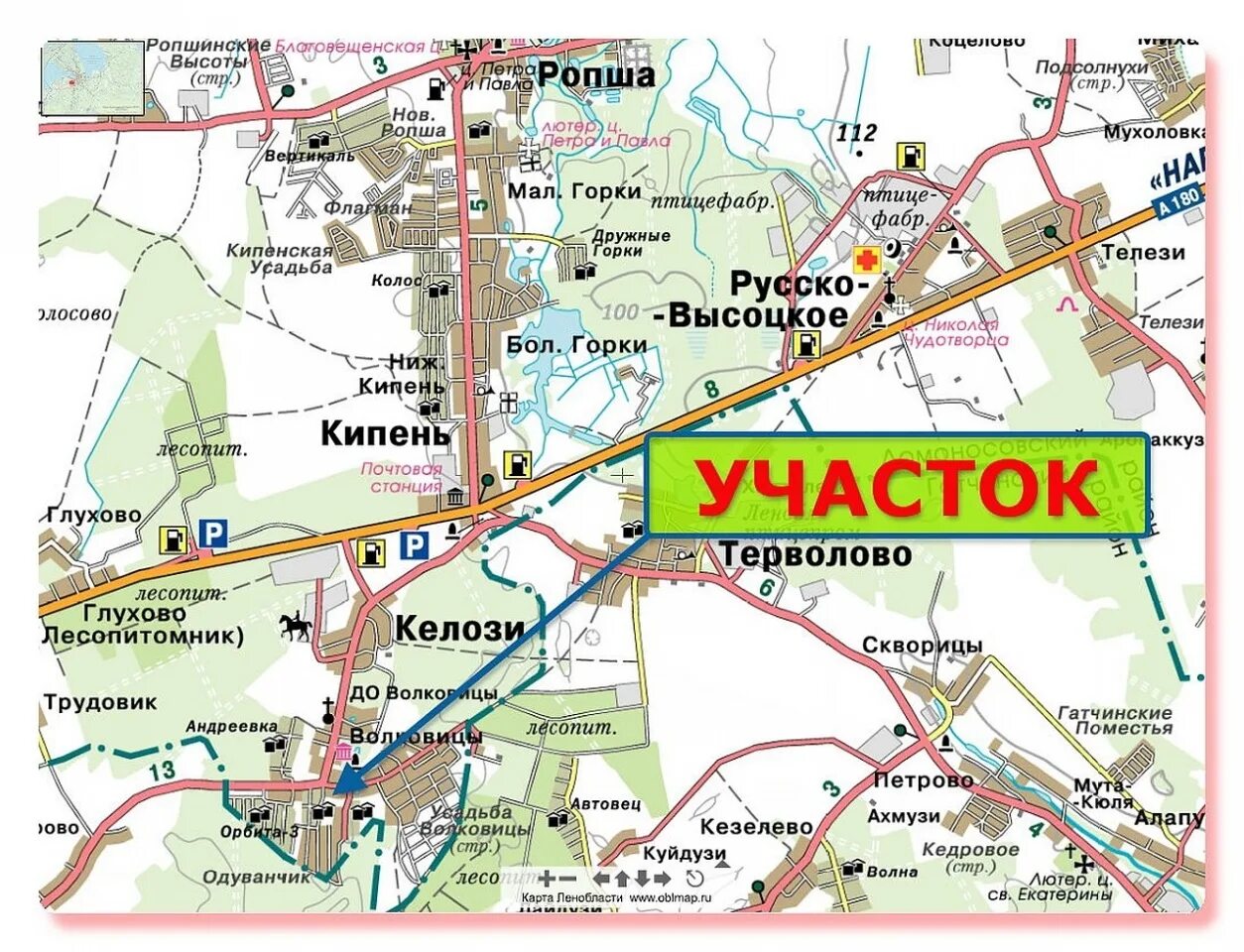 Кипень Ленинградская область. Посёлок Терволово на карте. Кипень на карте. Кипень Ленинградская область на карте.