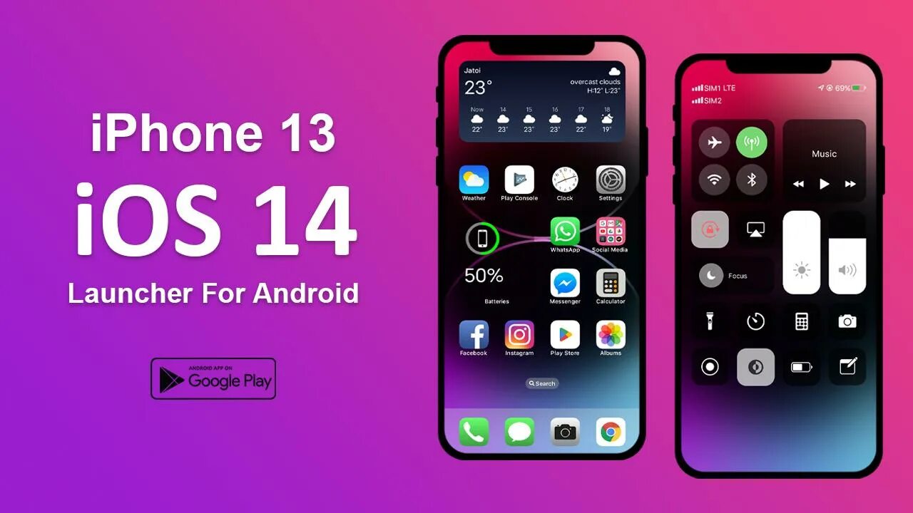Ios 14 launcher. Ios 14 launcher