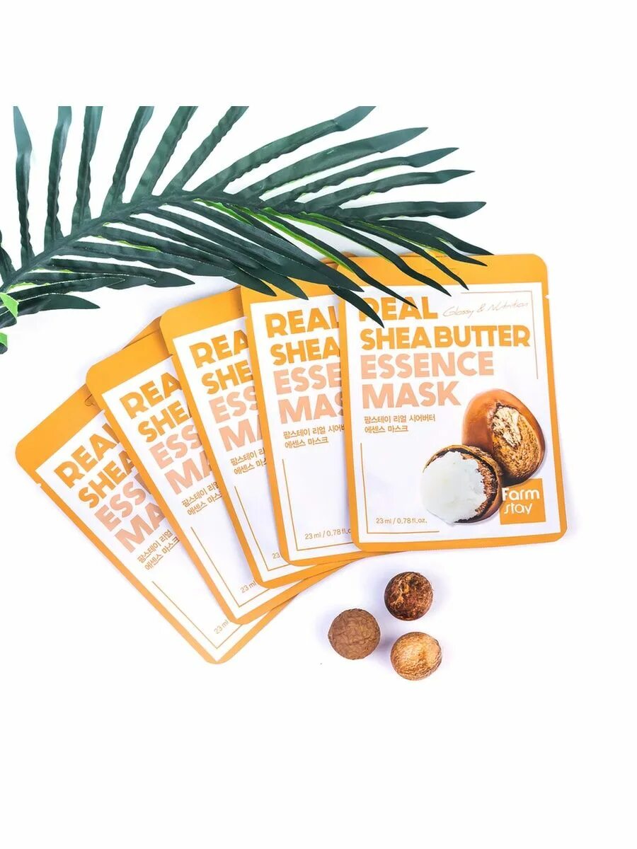 Маска real shea. Farmstay real Shea Butter Essence Mask тканевая маска для лица с маслом ши. Тканевая маска "масло ши" Farmstay real Essence Mask Shea Butter, шт. Farmstay тканевая маска для лица real Essence Mask масло ши. Farmstay маска-салфетка масло ши, real Essence Mask Shea Butter, 23мл.