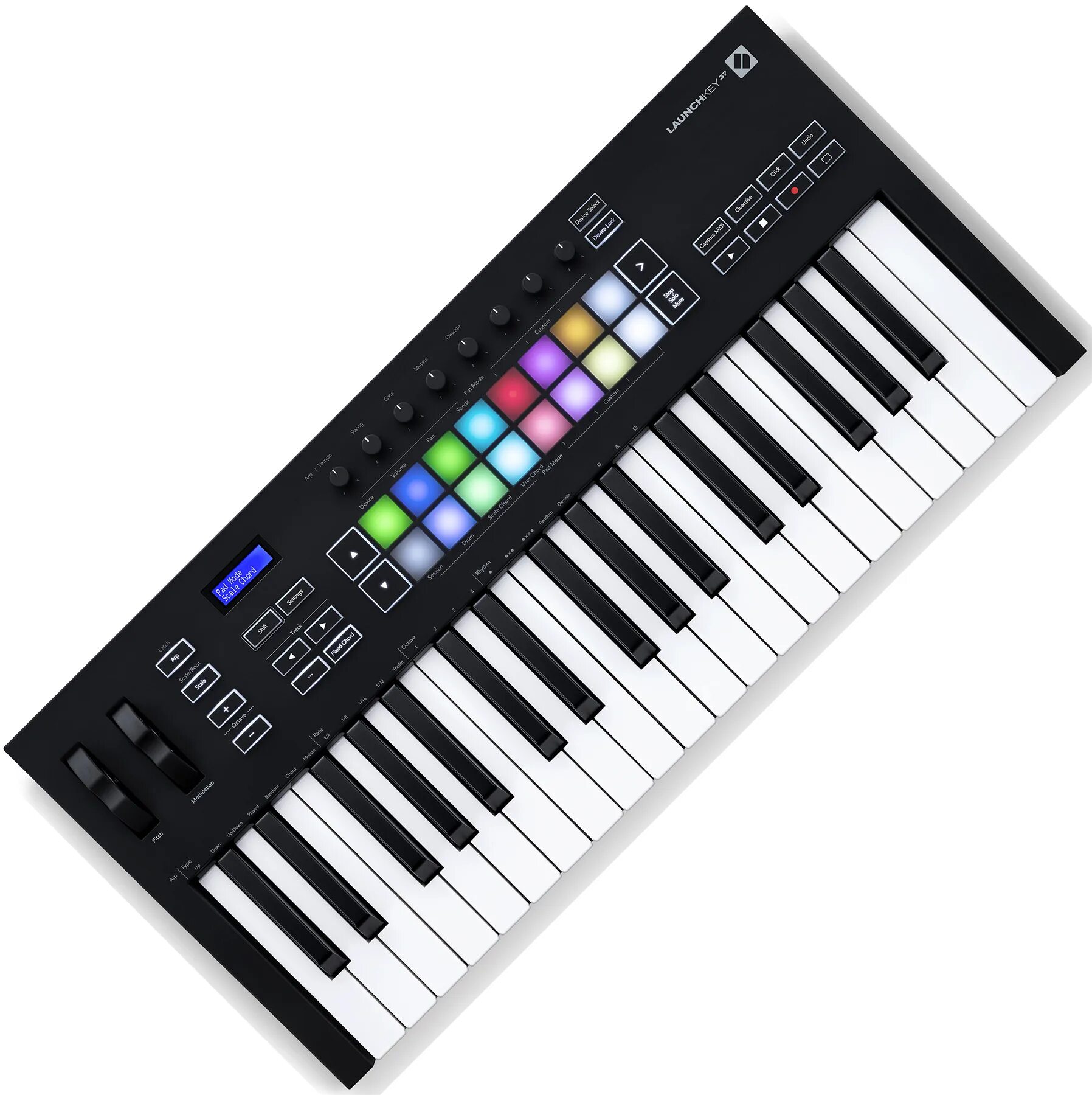 Midi клавиатура 37. Novation launchkey 37 mk3. launchkey mk3. novation launchkey 61 driver. миди клавиатура vst.