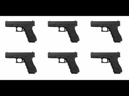 Six pistols