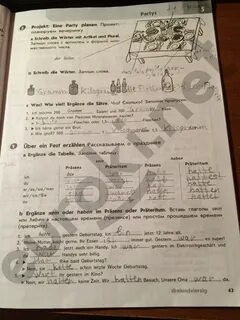 Немецкий язык 9 класс стр 43