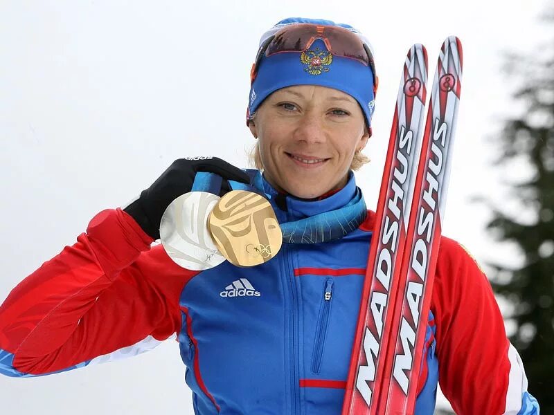 олимпийская чемпионка по лыжным