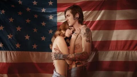 Lana Del Rey and Bradley Soileau in Lana Del Rey: Born to Die (2011). 
