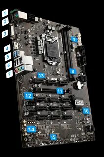 Материнская плата msi h310 f pro