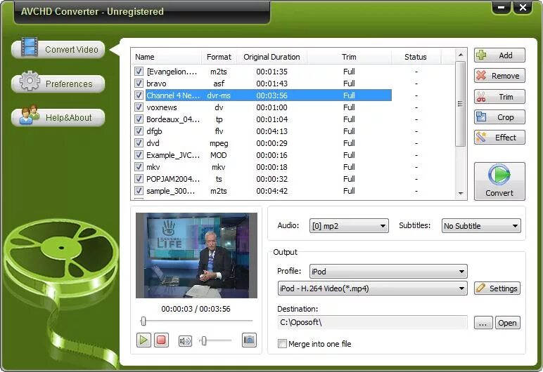 Convert youtube video to mp4