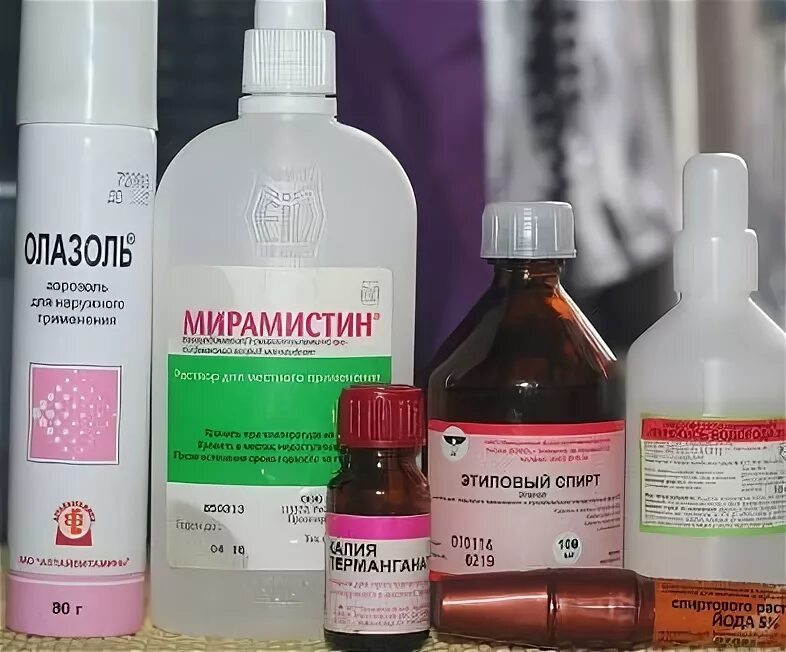 Чем обеззаразить рану
