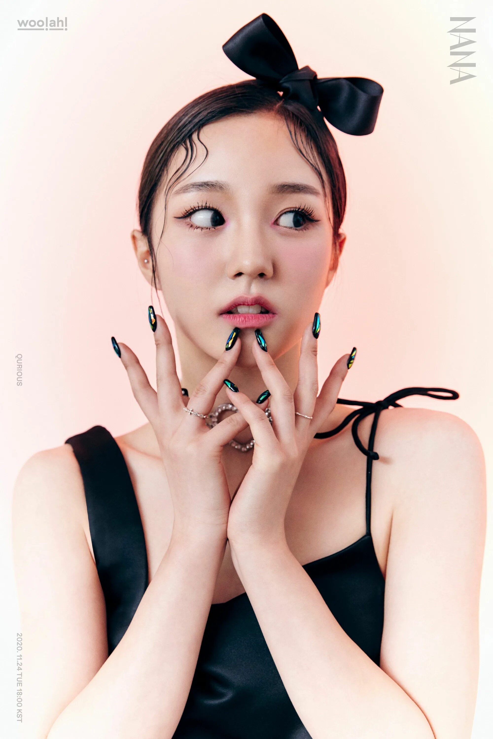 Woo ah. Woo ah nana. woo ah kpop. minso woo ah.
