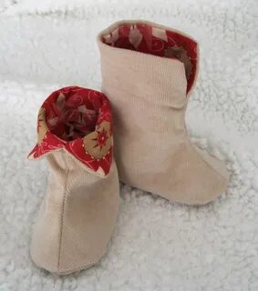 Сшитые сапожки
