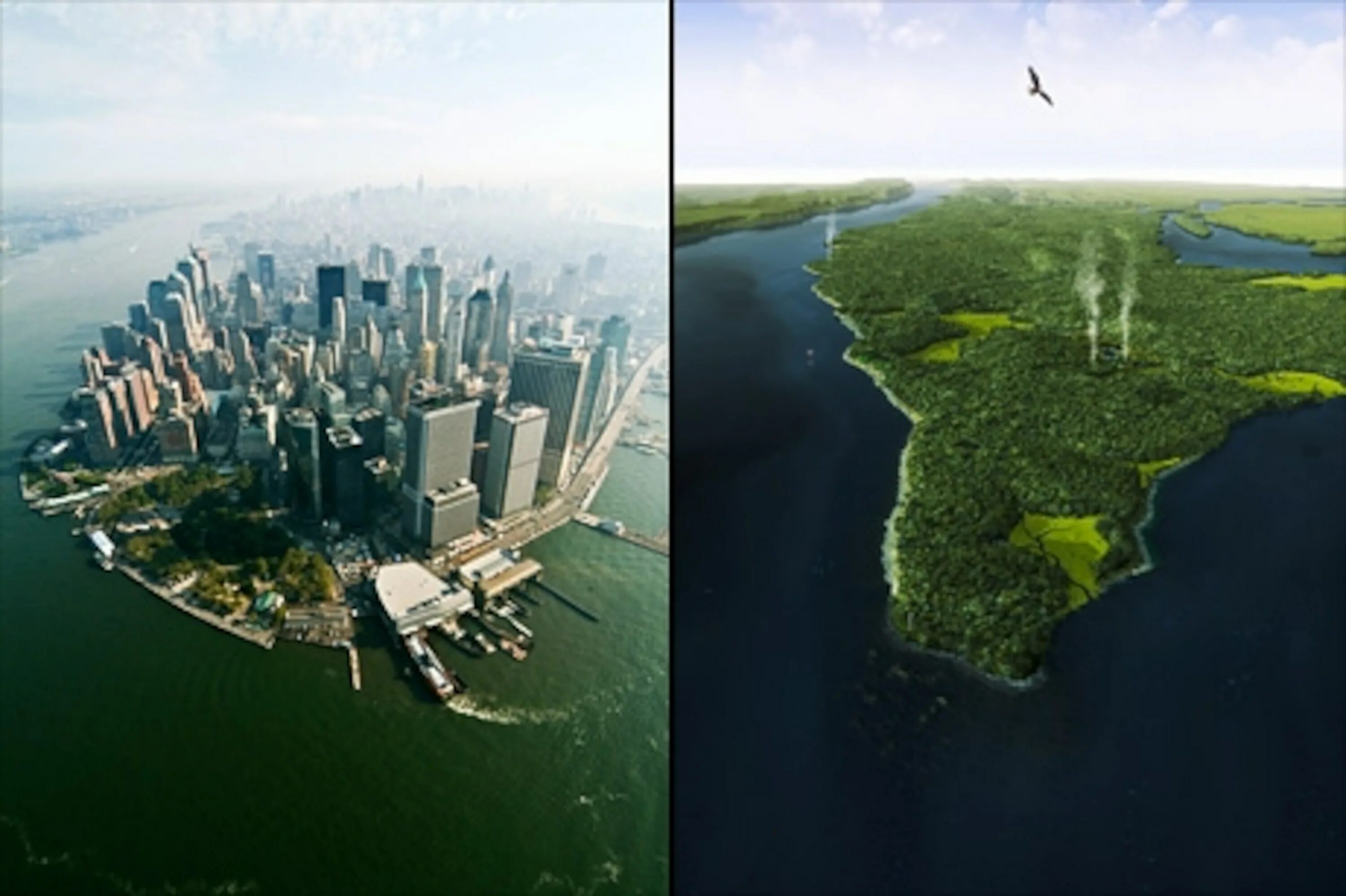 Что нужно чтобы стать городом. Манхэттен остров в Нью-Йорке. Остров Манхэттен 1609. Остров Манхэттен до застройки. Остров Манхэттен до и после.