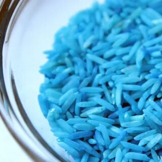 Blue rice