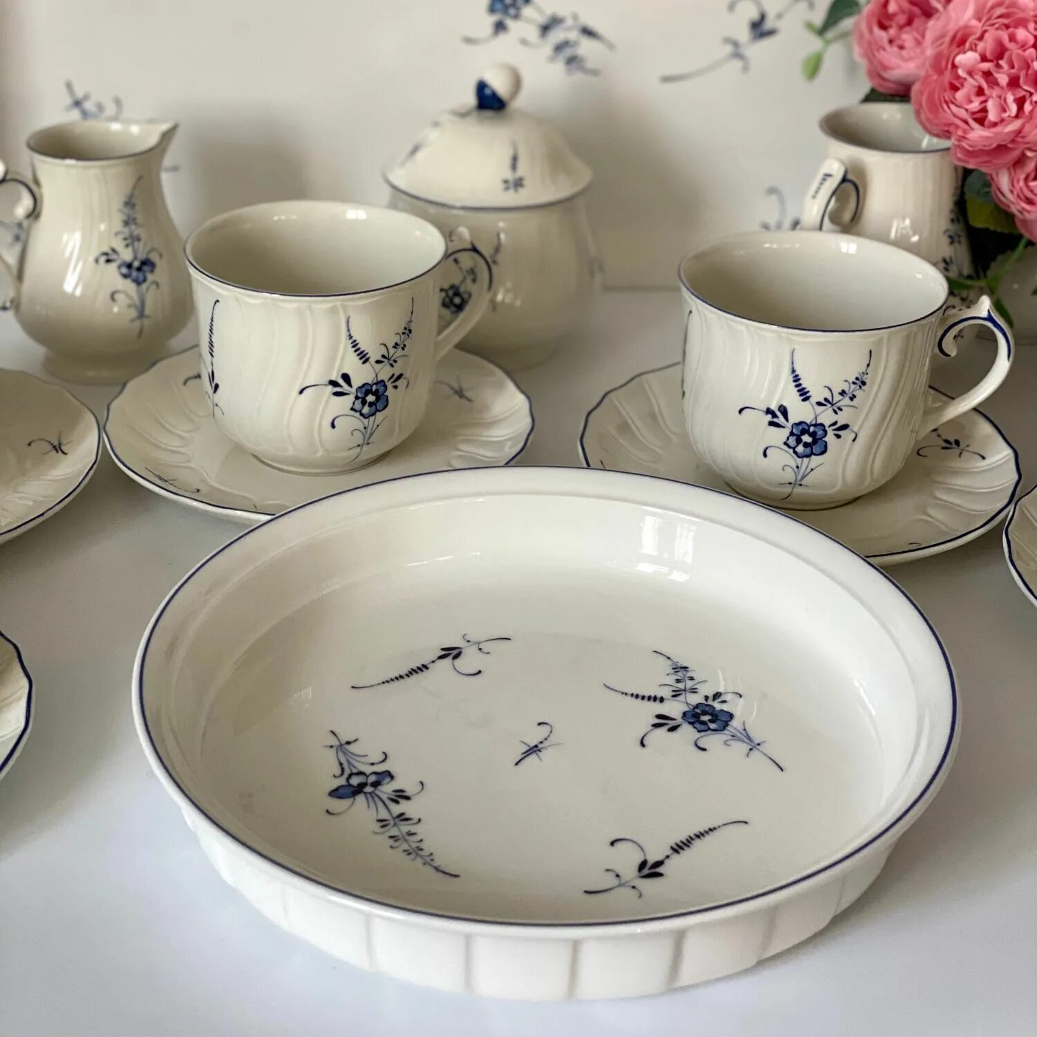 Фарфор Виллерой и бох. Фарфор Виллерой бош. Сервиз Виллерой и бох. Villeroy Boch 1748 посуда.