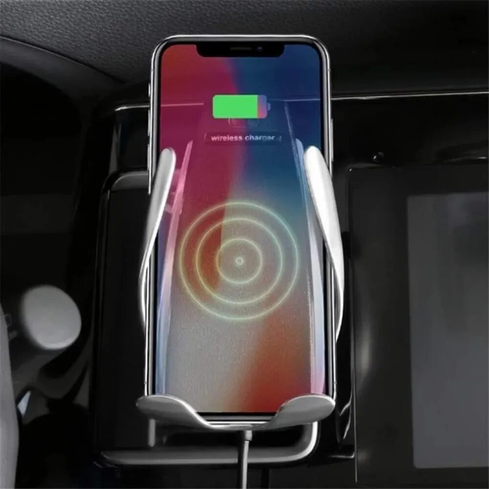 Smart sensor car Wireless Charger a5. Iphone XS Max Wireless Charger. "Qi" Phone Holder Charger car Wireless. Smart x8 Max Wireless Charging.