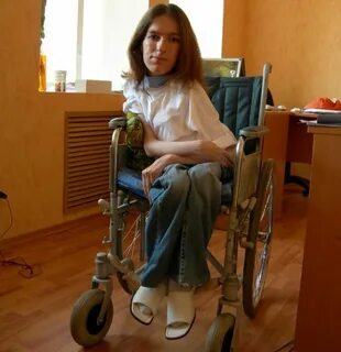 Инвалидка без ног