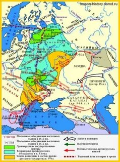 Набеги печенегов на киев