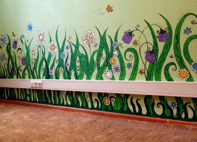 Разрисовать разбор. Роспись стен в классе. Художественная роспись стен в детском саду. Рисунки на стенах в детском саду. Роспись стен в ДОУ.