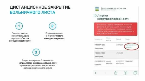 На госуслугах нет больничного листа что делать