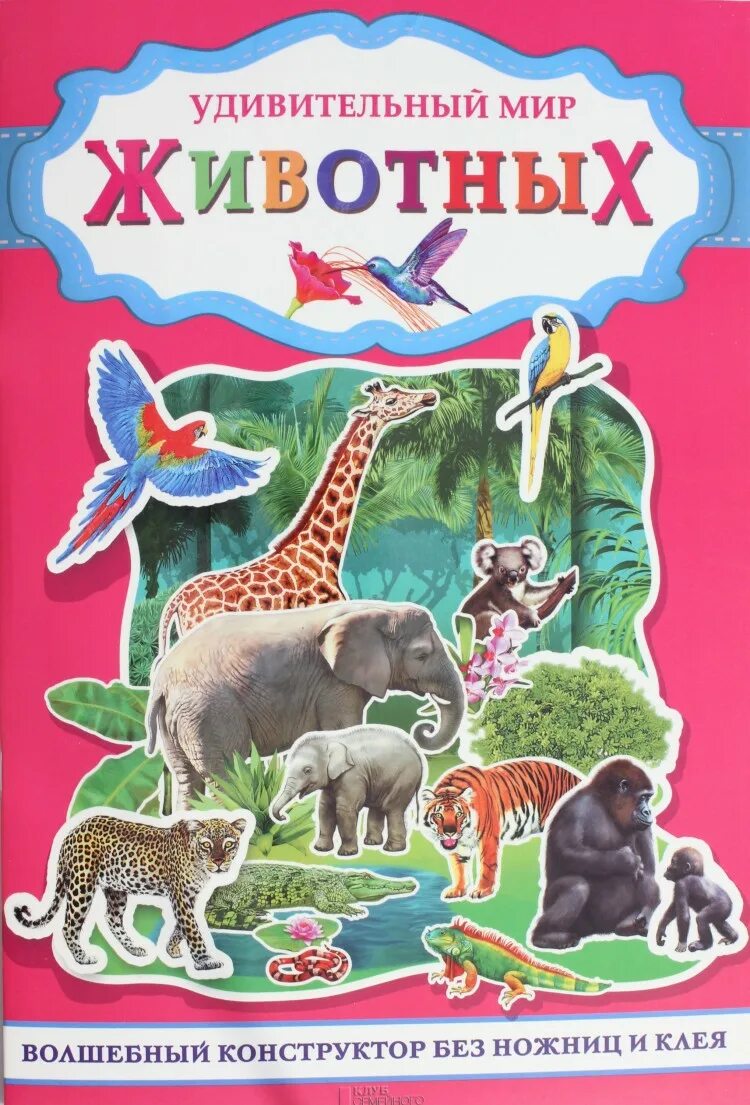 Мир удивительных книг. Удивительный мир животных обложка книги. книжки про удивительных животных. конструктор без клея и ножниц. удивительный мир книг.