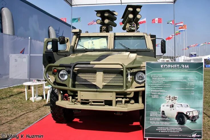 Российские бойцы в зоне СВО впервые применили дистанционное управление ПТРК "Кор