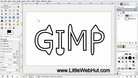 Шрифты для gimp