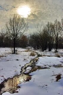 Снег тает в октябре