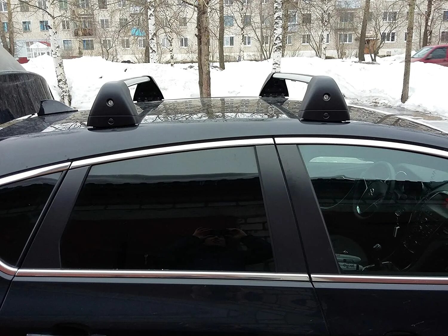 Багажник крыша opel. Багажник на крышу Opel Astra j. Багажник на крышу Опель Зафира.
