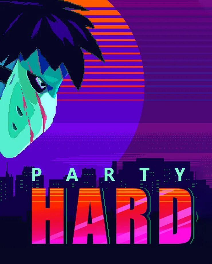 Party hard me. Пати Хард игра. Party hard обложка игры. Party hard игра Art.