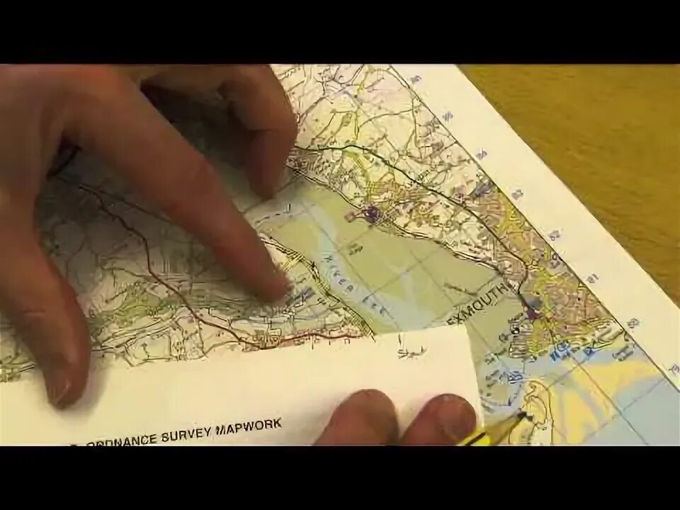 Survey maps. Map scale. distance measuring method by ruler. distance measuring method by binocular. interactive display of large-scale maps.