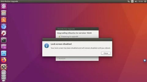 Ubuntu upgrade