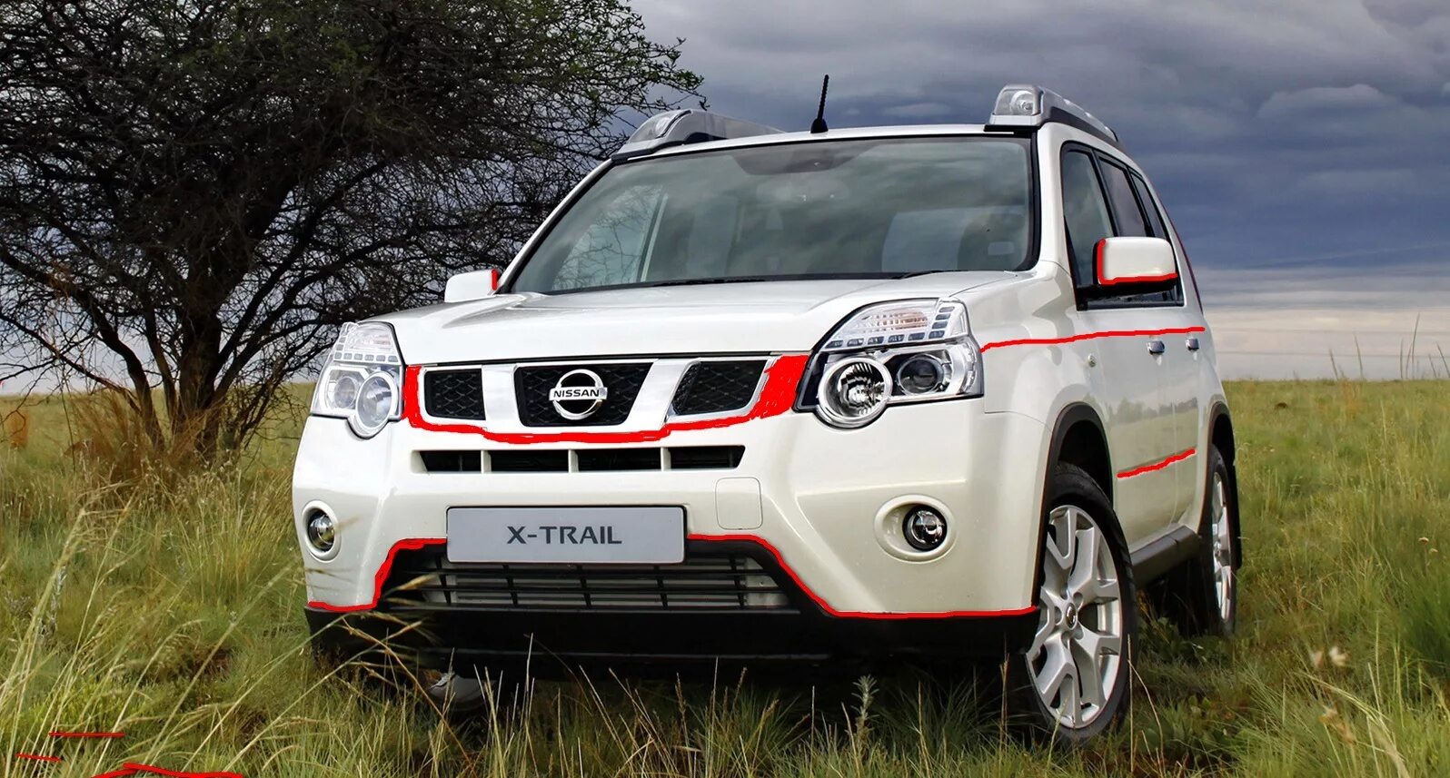 Купить б/у Nissan X-Trail II Рестайлинг 2.0d AT (150 л.с.) 4WD дизель автомат в 