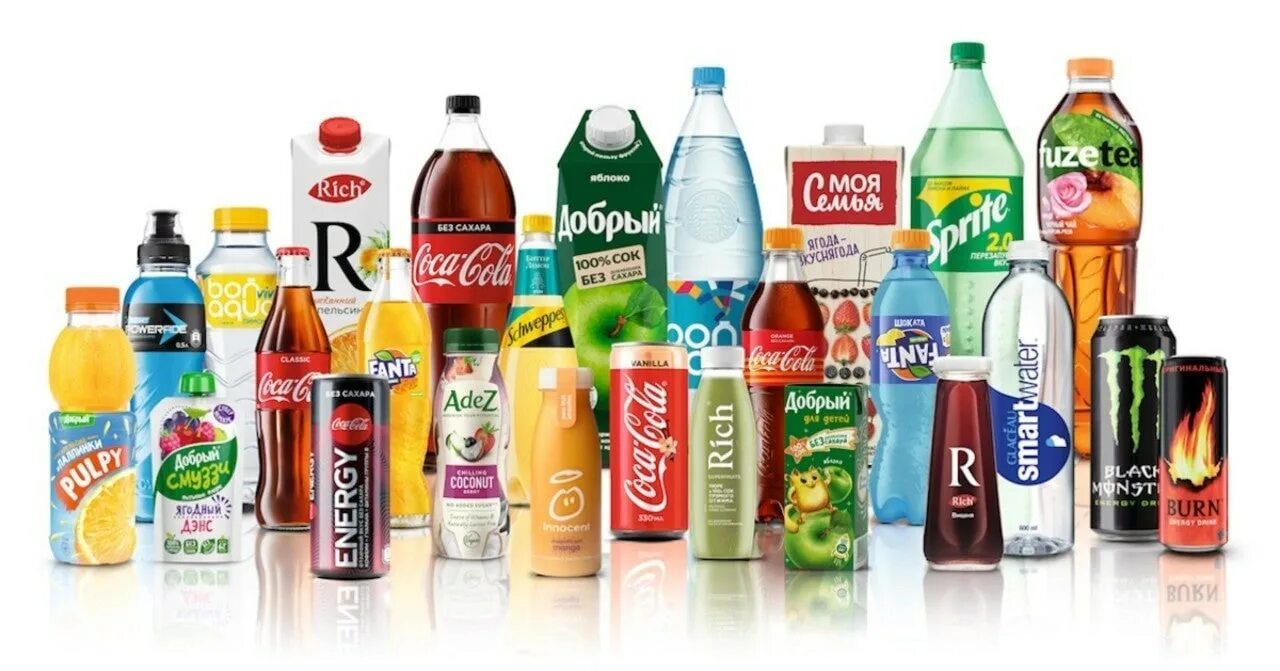 Компания Кока-кола продукция. Напитки в ассортименте. Кока кола бренды компании. Coca Cola бренды в России. Мир еды и напитков