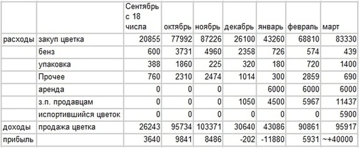 Расходы цветочного магазина. Доход цветочного магазина. Расчет затрат цветочного магазина. Затраты на цветочный магазин. Цветочный магазин прибыль