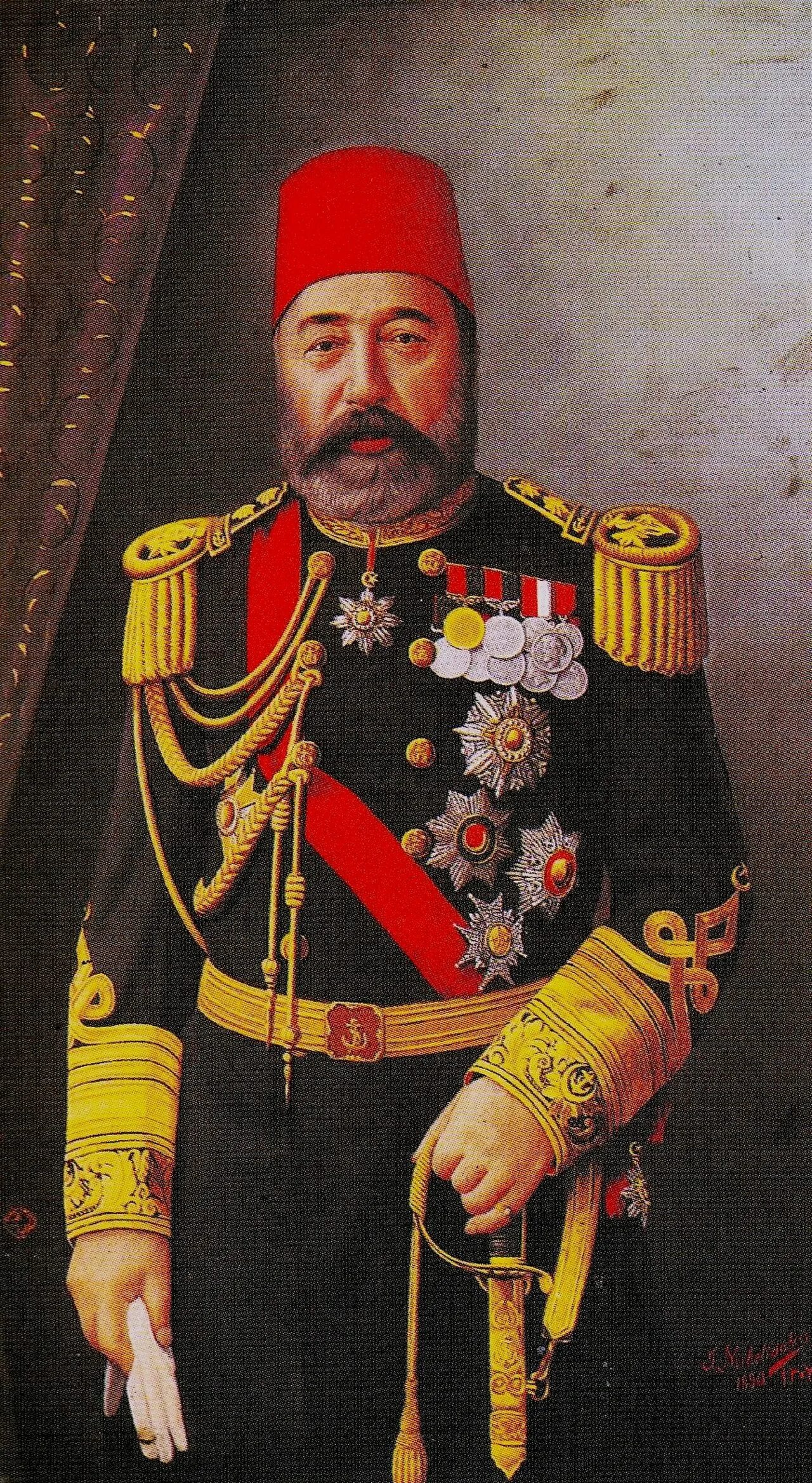 Великий турецкий полководец. Капудан Паши Османской империи.