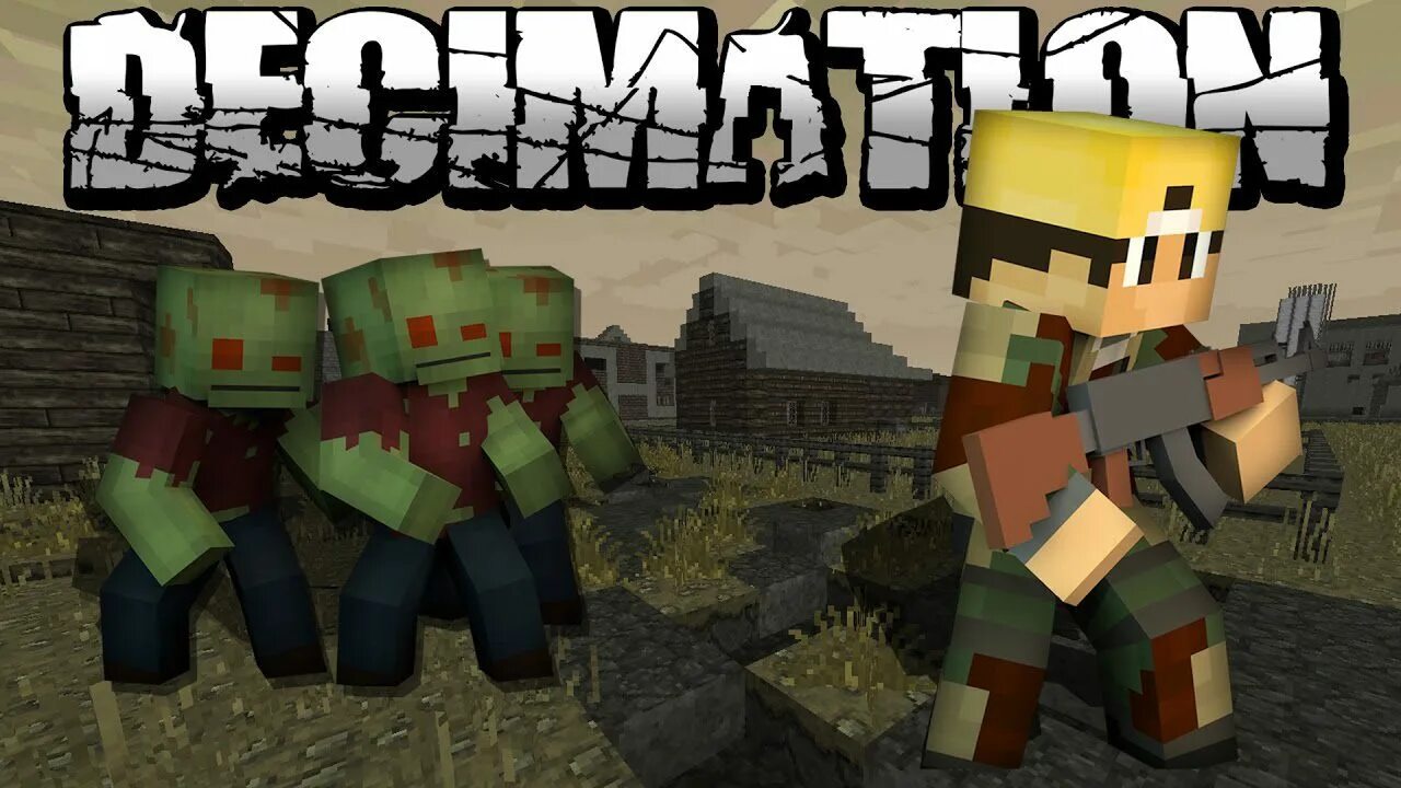 Скачай мод на майнкрафт против зомби. Decimation зомби апокалипсис. decimation zombie apocalypse 1.7.10. мод на зомби апокалипсис в майнкрафте 1.14. мод на зомби апокалипсис в майнкрафт 1.17.