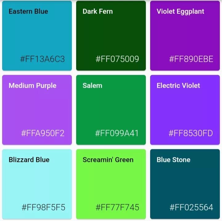 Color generator. Генератор случайного цвета. color name generator.