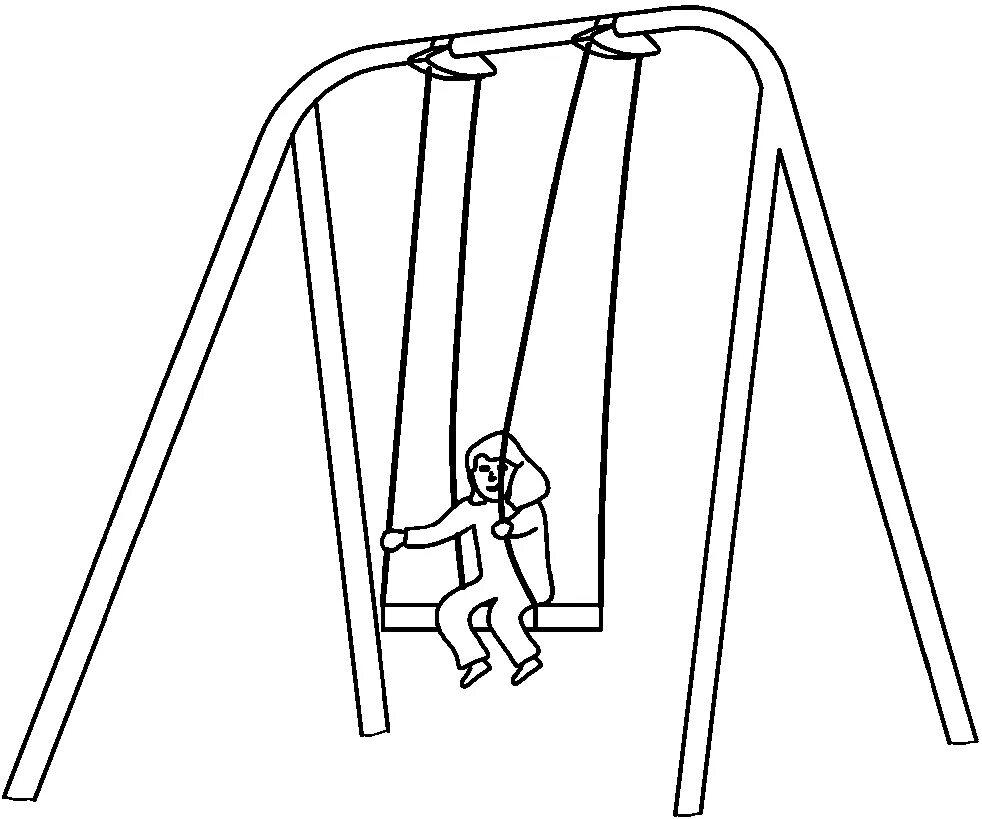 Тест качелей. Качеля детская. Качели картинка для детей. Тест качелей. Качели из профильной трубы чертеж с размерами детские.