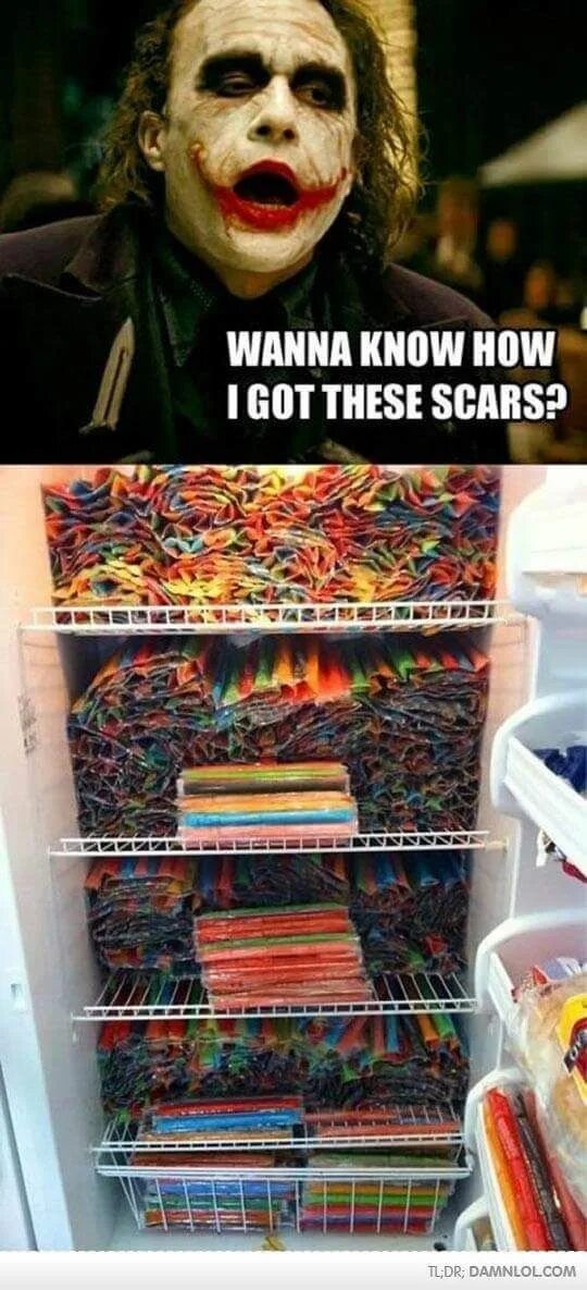 Notd. You wanna know how. You wanna know how. Do you wanna know where i got these scars. You wanna know how.