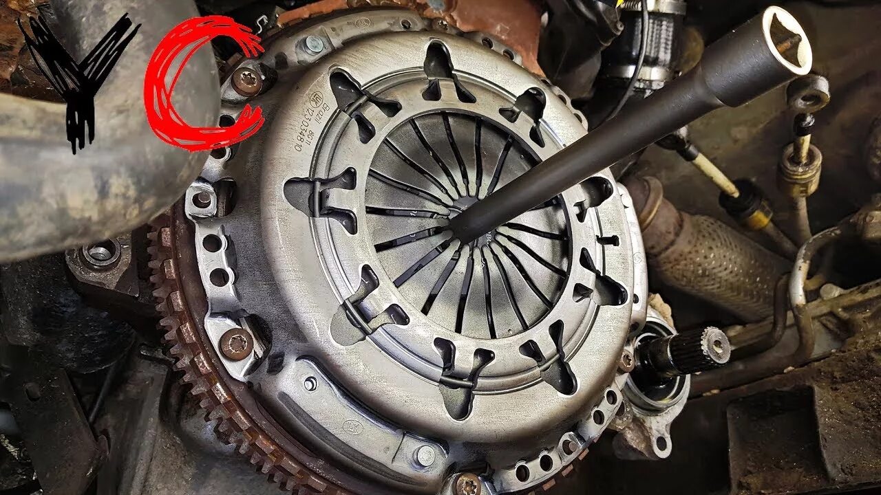 Снятие коробки замена сцепления Пежо 206 / Peugeot206 - Peugeot 206, 1,6 л, 2001