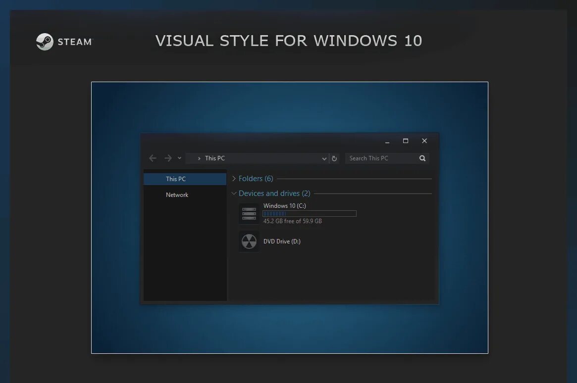 Steam visual c. Темы для steam. темтем стим. темы для steam 2025. темы стим 2025.