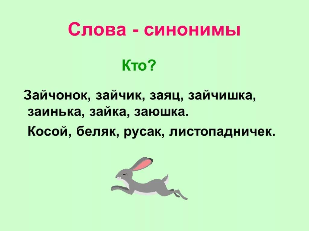 Заяц синонимы. Синонимы к слову заяц. Синоним к слову заяц 2 класс. Слова синонимы к слову заяц. Лексическое слово заяц