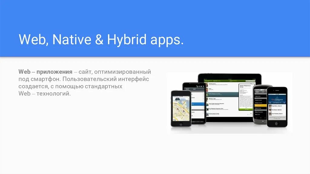 Нативные гибридные и веб приложения. Приложение. Стандарты веб интерфейсов. Технологии веб приложений. Фкгс веб версия