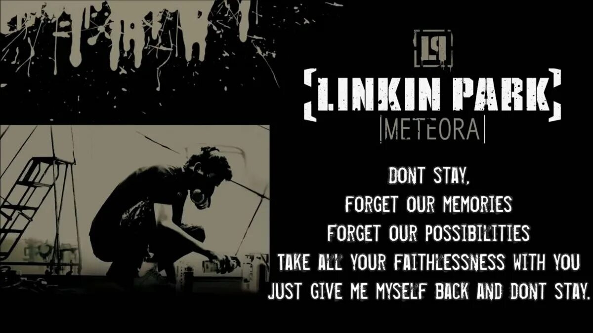 Dont stays. Линкин парк Метеора обложка. Линкин парк Техас 2003. Linkin Park Meteora обложка альбома. Linkin Park Meteora 2.0.